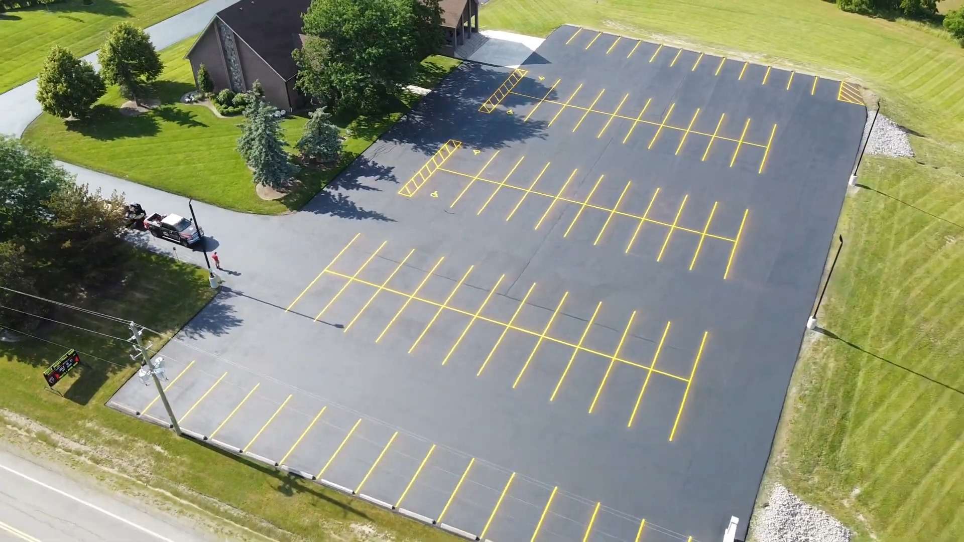 Line Painting - The # 1 Asphalt Sealing and Maintenance Company In The GTA